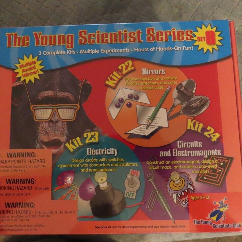 The Young Scientist Series; Set 8; Kits 22-24; NEW